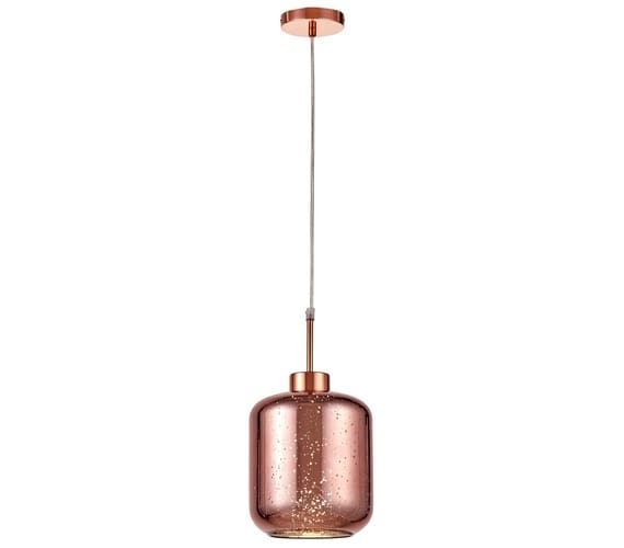 zoet Verrijking Pardon Design hanglamp Cosmo 1 Rose Goud