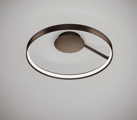 LED Ring Anello Ceiling Bronze