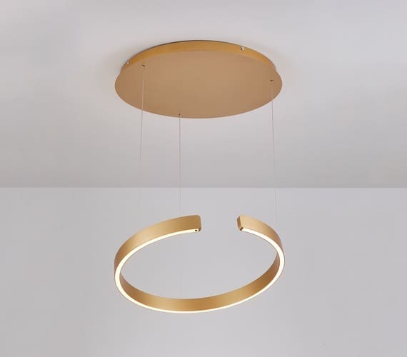Lux Circle Gold