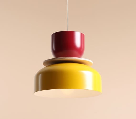Gekleurde hanglamp Taralli