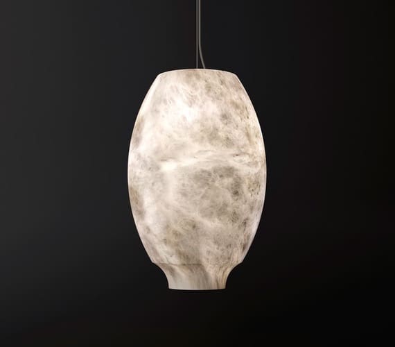 Alabaster hanglamp Colette