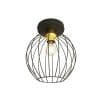 Plafondlamp Nest 1 Black-Gold