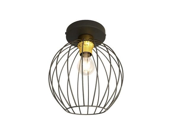 Plafondlamp Nest 1 Black-Gold